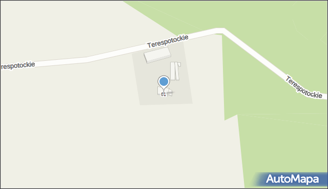 Terespotockie, Terespotockie, 61, mapa Terespotockie