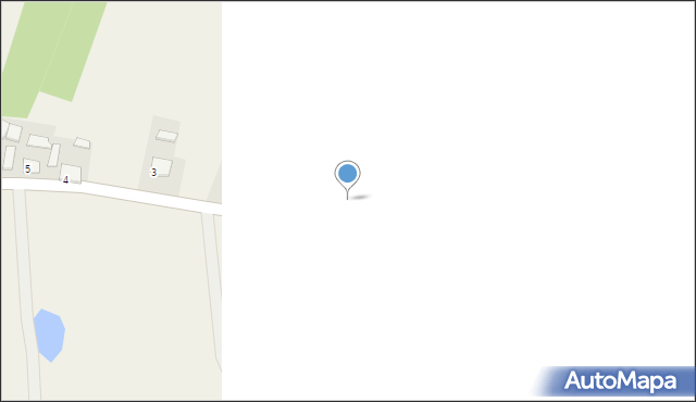 Tereszewo, Tereszewo, 1a, mapa Tereszewo