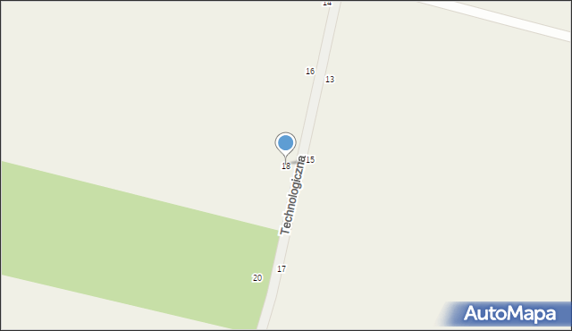 Włynkówko, Technologiczna, 18, mapa Włynkówko