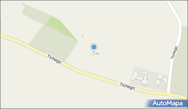 Strupina, Tichego Edwarda, ks., 3a, mapa Strupina