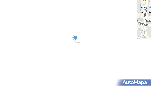 Gdańsk, Tkacka, 23/24, mapa Gdańska