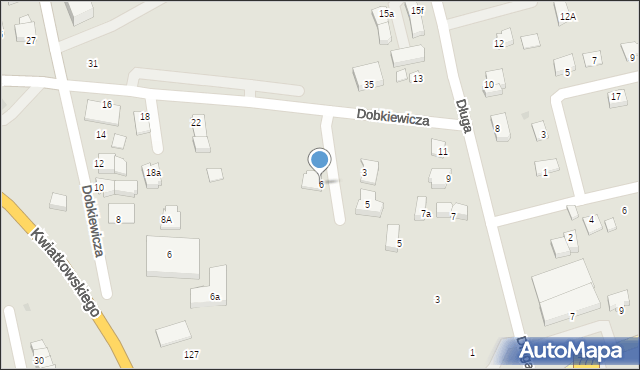 Sandomierz, Tkacza Aleksego, 6, mapa Sandomierza