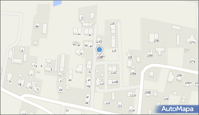 Tłoki, Tłoki, 114E, mapa Tłoki