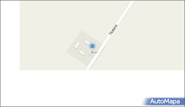 Tłubice, Tłubice, 34, mapa Tłubice