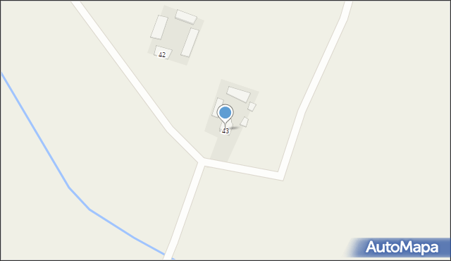 Tłubice, Tłubice, 43, mapa Tłubice
