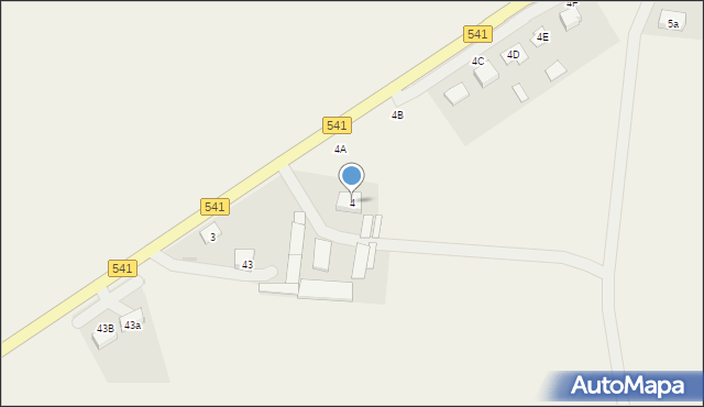 Tłuchówek, Tłuchówek, 4, mapa Tłuchówek