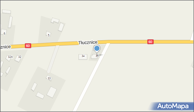 Tłucznice, Tłucznice, 35, mapa Tłucznice