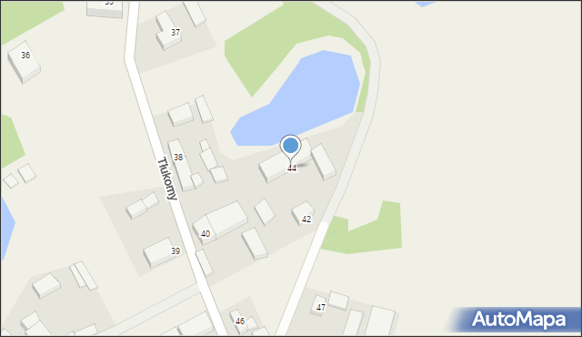 Tłukomy, Tłukomy, 44, mapa Tłukomy