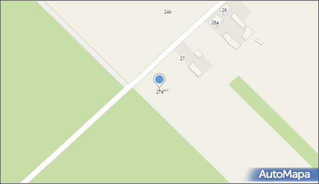 Tłuściec, Tłuściec, 27a, mapa Tłuściec