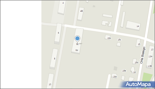 Borne Sulinowo, Towarowa, 6c, mapa Borne Sulinowo