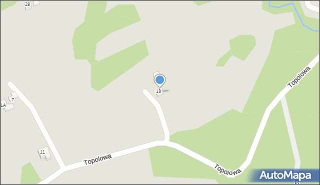 Ciężkowice, Topolowa, 15, mapa Ciężkowice