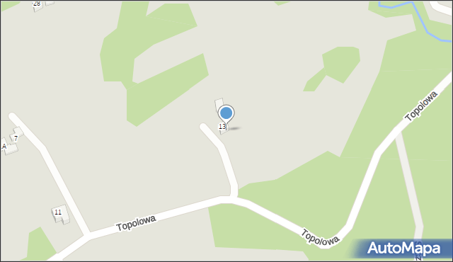 Ciężkowice, Topolowa, 17, mapa Ciężkowice