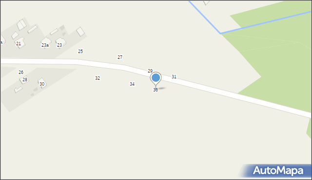 Czeremcha, Topolowa, 36, mapa Czeremcha