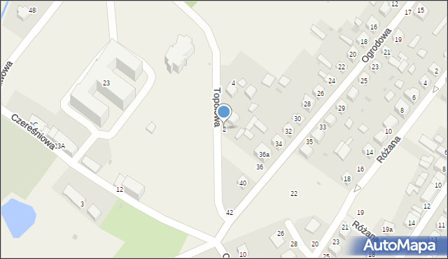 Dobroszyce, Topolowa, 2, mapa Dobroszyce