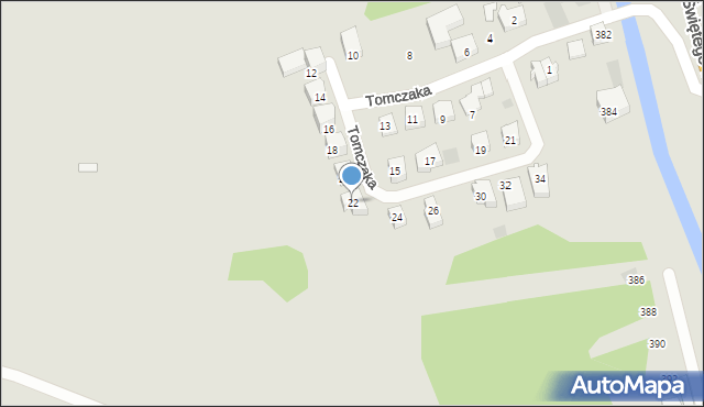 Gdańsk, Tomczaka Ryszarda, 22, mapa Gdańska