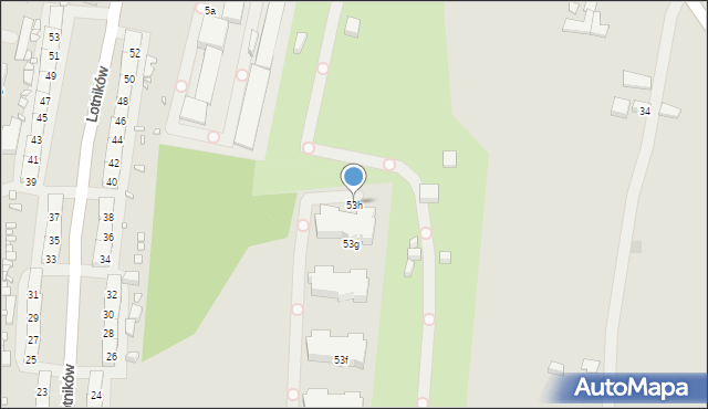 Gliwice, Toruńska, 53h, mapa Gliwic