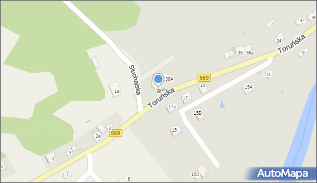 Golub-Dobrzyń, Toruńska, 38, mapa Golub-Dobrzyń