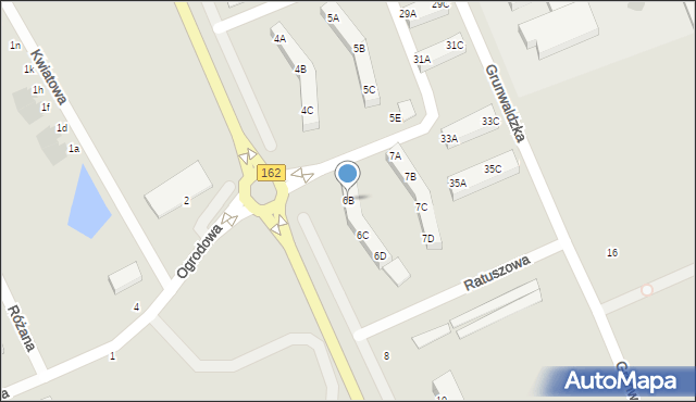 Gościno, Torowa, 6B, mapa Gościno