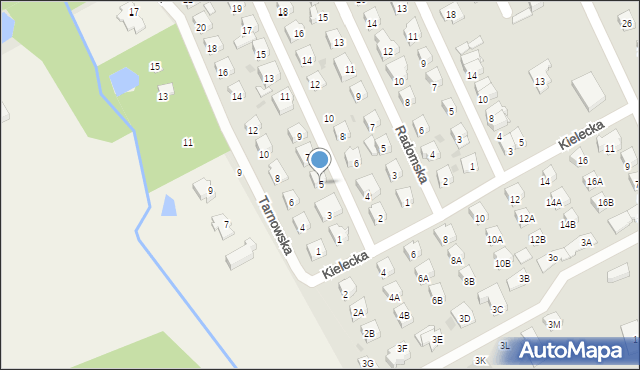 Grodzisk Mazowiecki, Toruńska, 5, mapa Grodzisk Mazowiecki