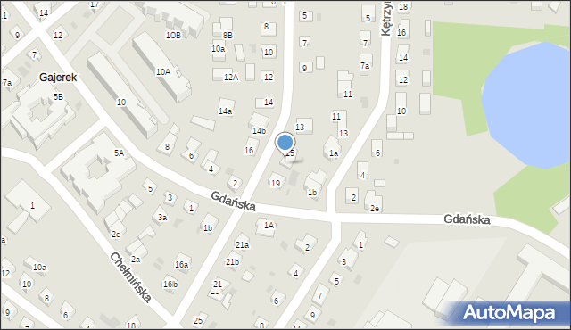 Iława, Toruńska, 17, mapa Iława