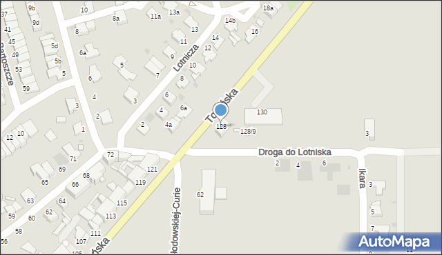 Inowrocław, Toruńska, 128, mapa Inowrocławia