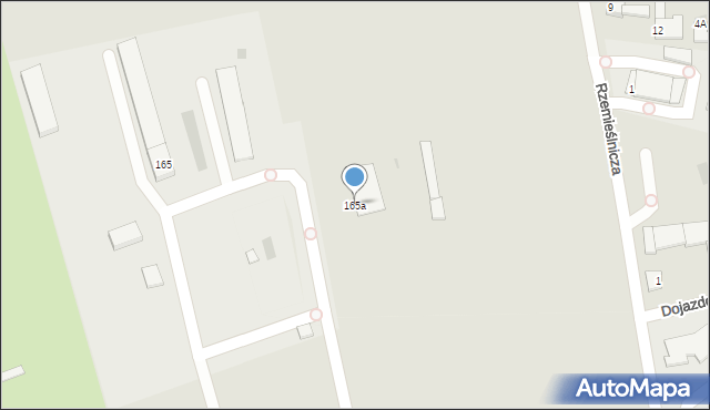 Inowrocław, Toruńska, 165a, mapa Inowrocławia