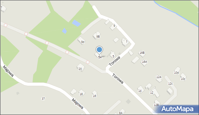 Jastrzębie-Zdrój, Torowa, 5A, mapa Jastrzębie-Zdrój