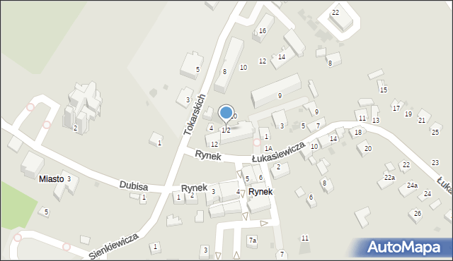 Jedlicze, Tokarskich F. i Z., dr., 1/2, mapa Jedlicze