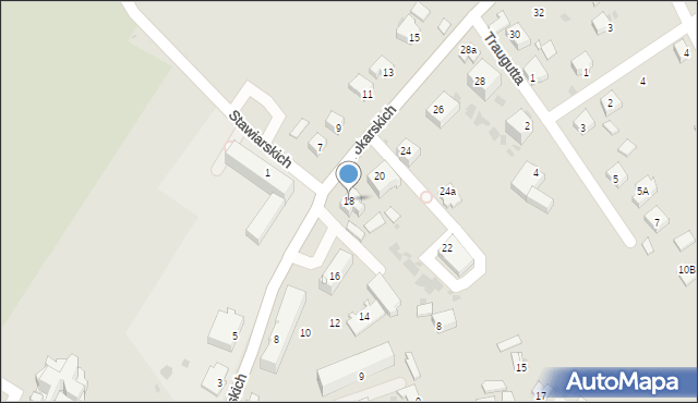 Jedlicze, Tokarskich F. i Z., dr., 18, mapa Jedlicze