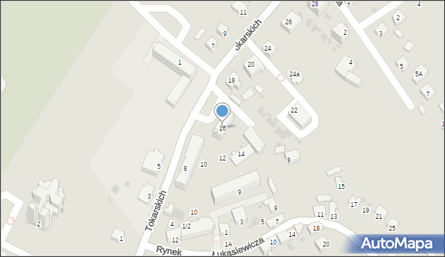 Jedlicze, Tokarskich F. i Z., dr., 6, mapa Jedlicze