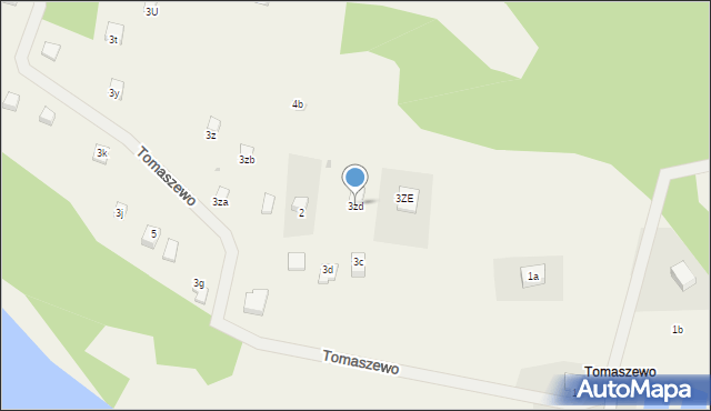 Kalisz, Tomaszewo, 3zd, mapa Kalisza