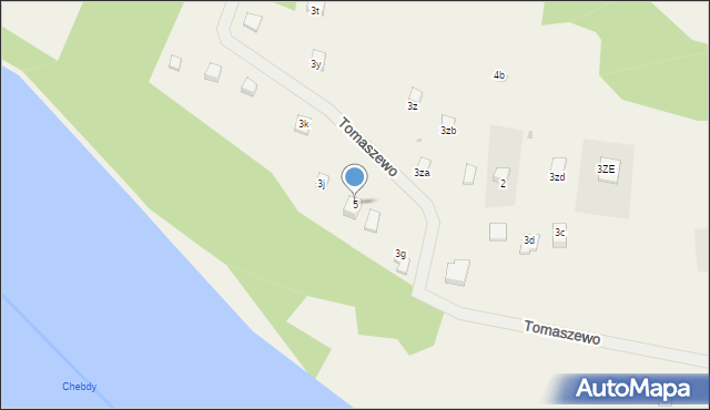 Kalisz, Tomaszewo, 5, mapa Kalisza
