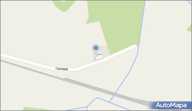 Kielcza, Torowa, 1, mapa Kielcza