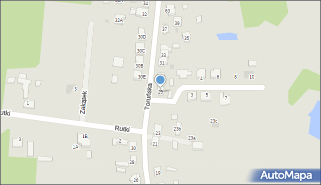 Kleczew, Toruńska, 25, mapa Kleczew