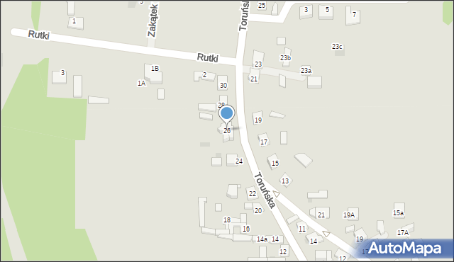 Kleczew, Toruńska, 26, mapa Kleczew