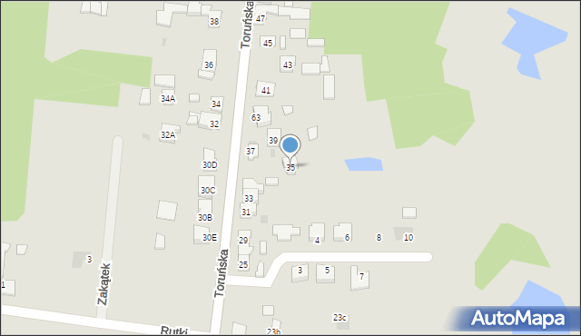 Kleczew, Toruńska, 35, mapa Kleczew