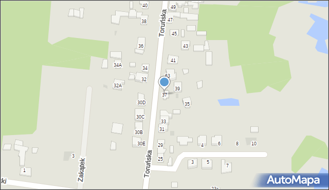 Kleczew, Toruńska, 37, mapa Kleczew