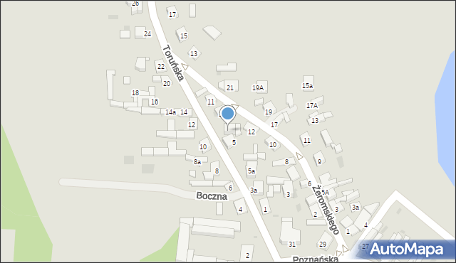 Kleczew, Toruńska, 7, mapa Kleczew