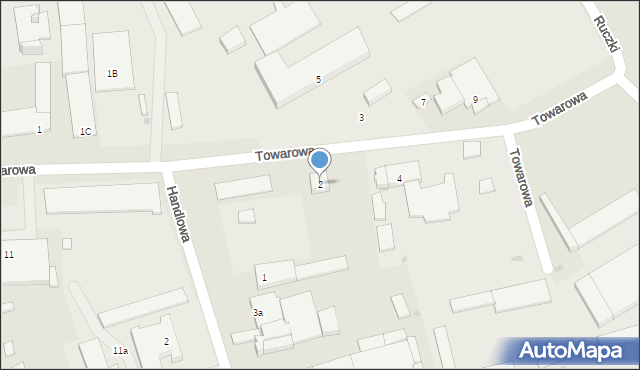 Kolbuszowa, Towarowa, 2, mapa Kolbuszowa