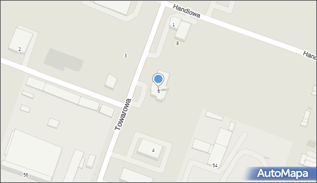 Kolno, Towarowa, 6, mapa Kolno