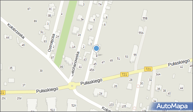 Konstancin-Jeziorna, Toruńska, 4, mapa Konstancin-Jeziorna