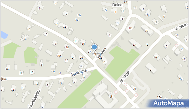 Krasnobród, Tomaszowska, 19, mapa Krasnobród