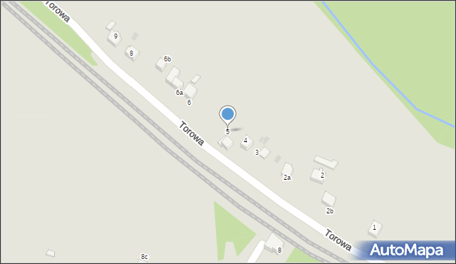 Łaziska Górne, Torowa, 5, mapa Łaziska Górne