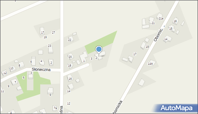 Lulinek, Topolowa, 5, mapa Lulinek