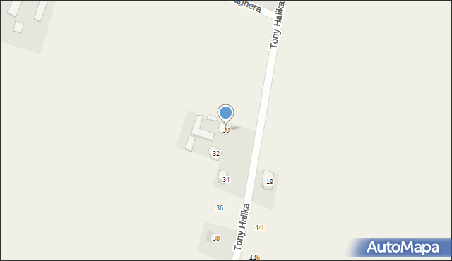 Maszewo, Tony Halika, 30, mapa Maszewo