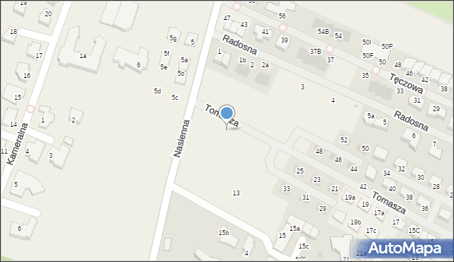 Mierzyn, Tomasza, 41, mapa Mierzyn