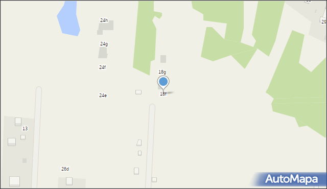 Nowa Wieś, Topolowa, 18f, mapa Nowa Wieś