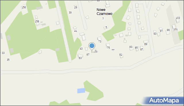 Pomiechówek, Topolowa, 69, mapa Pomiechówek