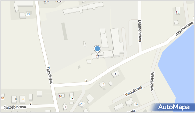 Przodkowo, Topolowa, 12, mapa Przodkowo