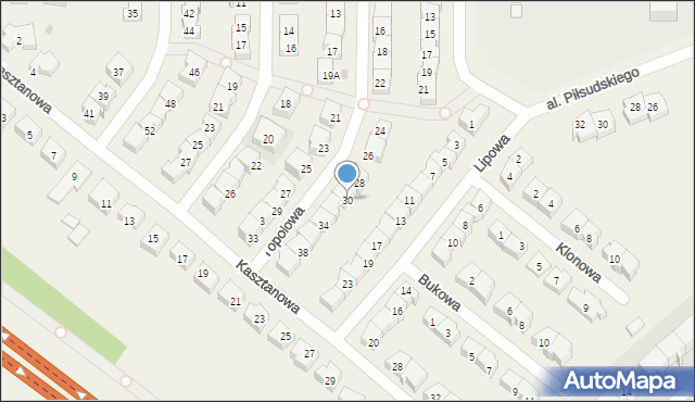 Rotmanka, Topolowa, 30, mapa Rotmanka